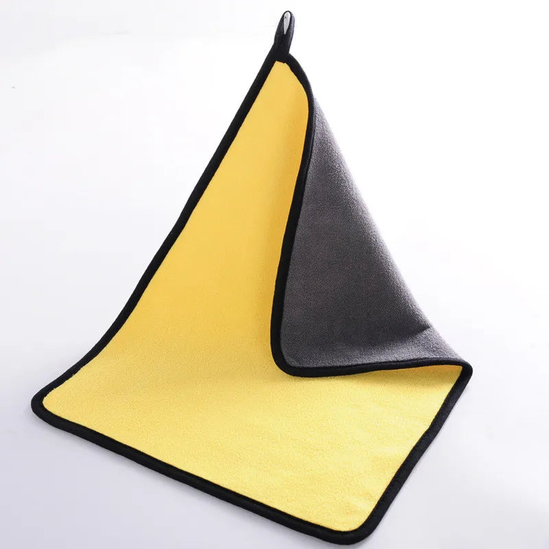 Coral Fleece Pet Towel Soft Absorbent Easy to Clean Pet Cleaning Supplies Dog Bathrobe Puppy Accessories Bath Articles for Cat