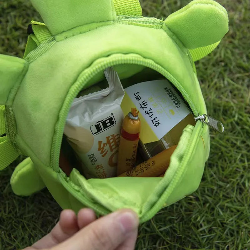 Dog Backpack Soft Pet Snack Bag Puppy Cute School Bag Convenient Large-Capacity Portable Pet Carrier Bag Outdoor Pet Supplies