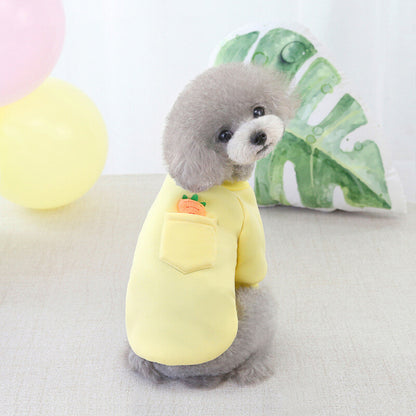 Pet Dog Puppy Dog Warm Soft Fleece Clothes Coat Shirt Sweater Winter Apparel