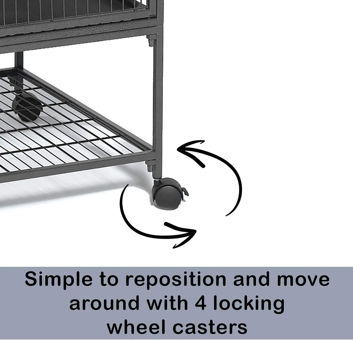 Critter Nation by  Double Unit Small Animal Cage, Habitat for Rats, Chinchillas, Ferrets, Sugar Gliders, Tool-Free Assembly, with Full-Width Doors, Shelves & Removable Base Pans