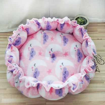 Drawstring Creative Soft Warm Nest Dual-Use Adjustable Pet Bed Nest Bed Pet Cushion for Cats Puppies Pet Supplies