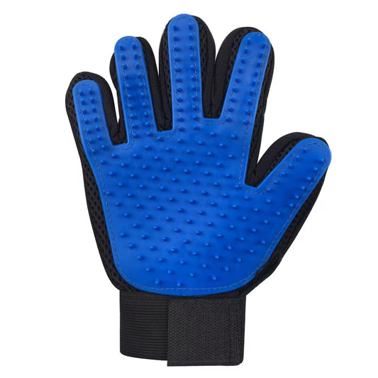 Pet Hair Remover Gloves Cat Dog Massage Bathing Cleaning Grooming Supplies Silicone Hair Sticking Removal Brush