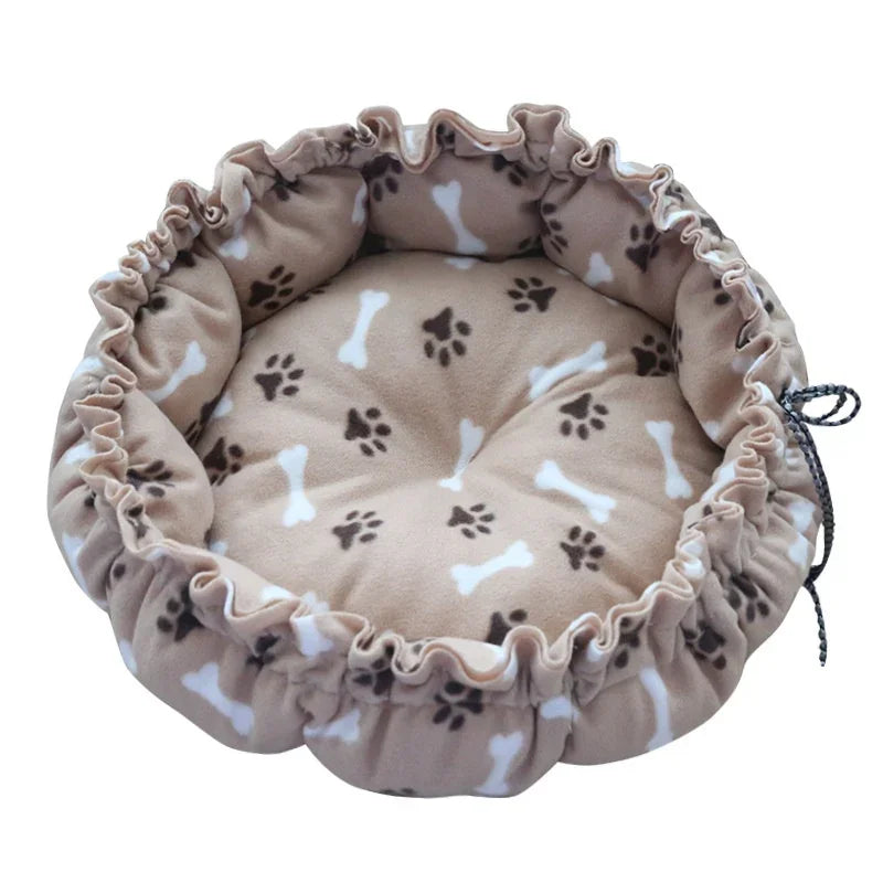 Drawstring Creative Soft Warm Nest Dual-Use Adjustable Pet Bed Nest Bed Pet Cushion for Cats Puppies Pet Supplies