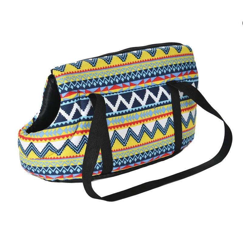 Classic Pet Carrier for Small Dogs Cozy Soft Puppy Cat Dog Bags Backpack Outdoor Travel Pet Sling Bag Chihuahua Pug Pet Supplies